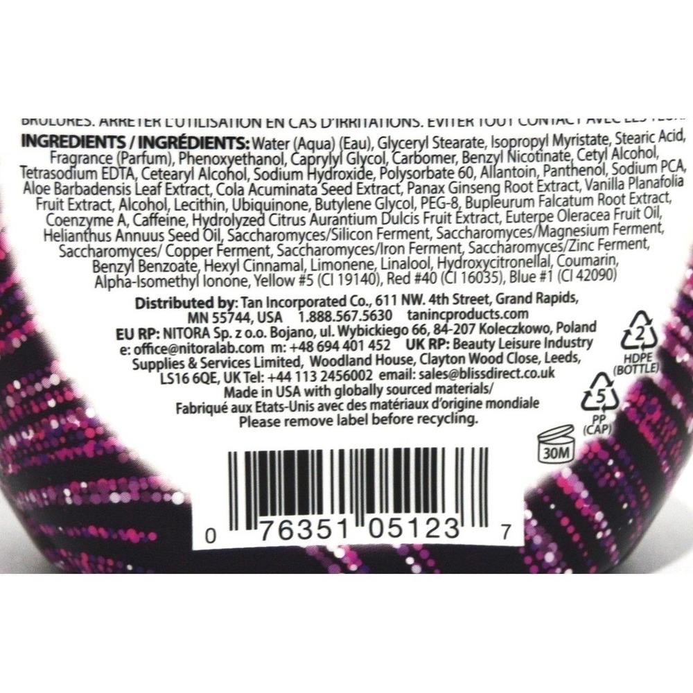 Brown Sugar Original Advanced 45X Tingle Tanning Lotion with Bronzers 13.5oz - Picture 4 of 4